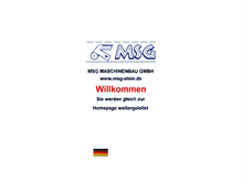 Tablet Screenshot of msg-stein.de